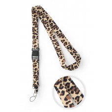Fita Porta Chaves Leopardo